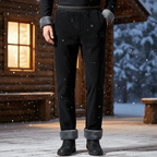 Ribflor-Broek met fleece