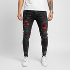 Ripped slim fit jeans