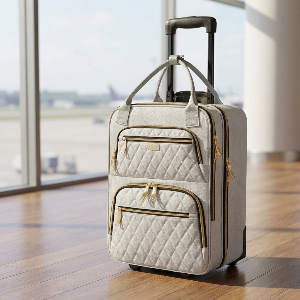 Roltrolley met laptopvak