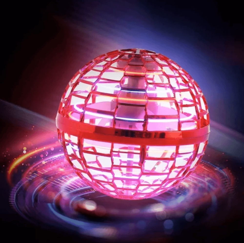 Lichtgevende boemerangbal voor magisch speelplezier