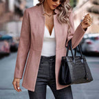 Roze damesblazer