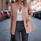 Roze damesblazer