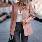 Roze damesblazer