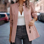 Roze damesblazer