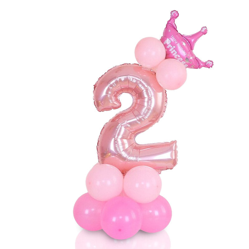 Verjaardagsballon met cijfer