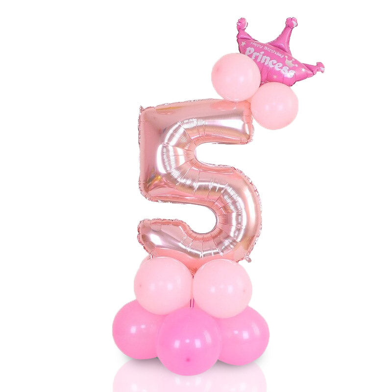 Verjaardagsballon met cijfer