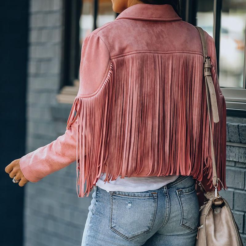 Damesjack Rosy met decoratieve details