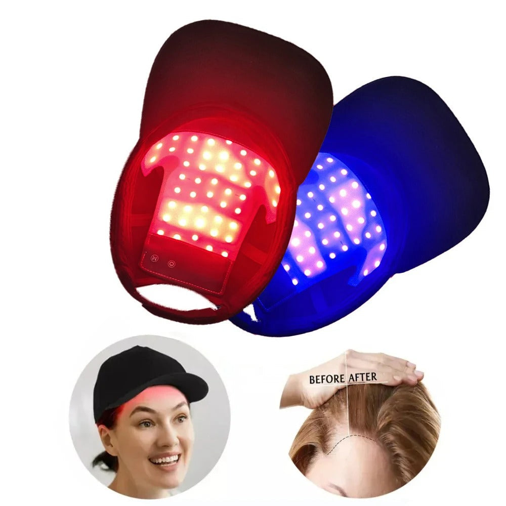 Rode infrarood-lichttherapie-muts
