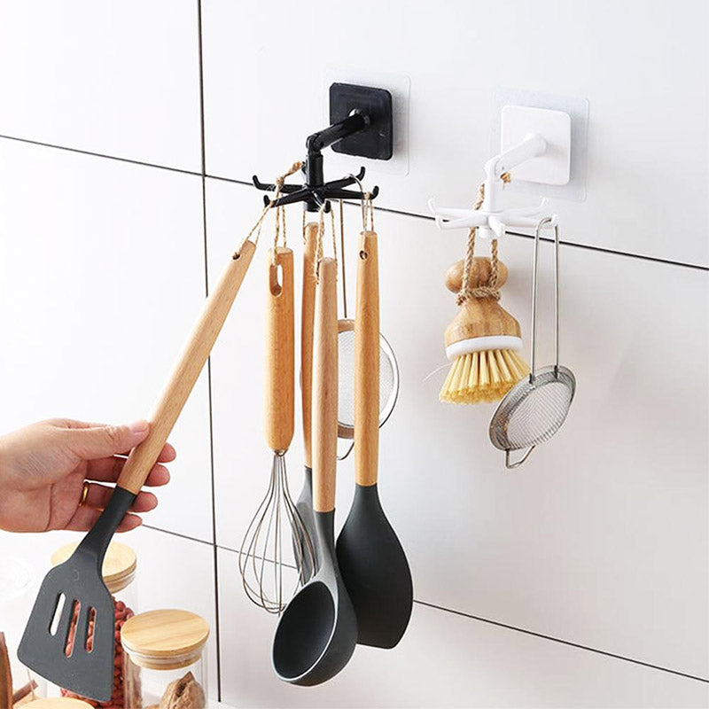 Kitchen rotate storage rack