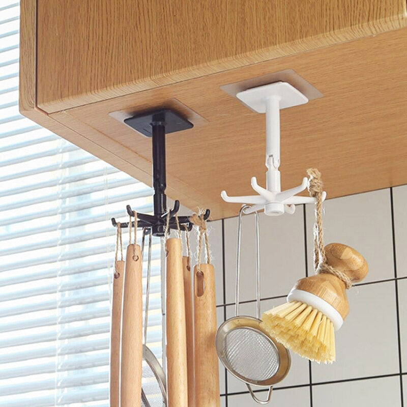 Kitchen rotate storage rack