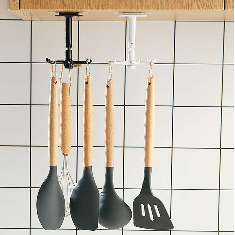Kitchen rotate storage rack