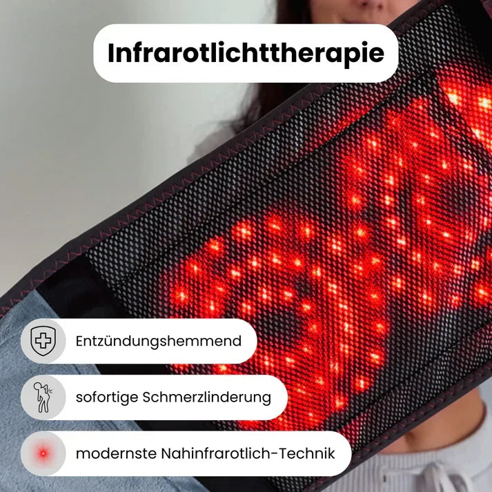 Rugband met infraroodtherapie