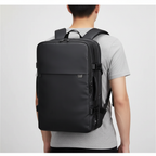 Uitbreidbare laptoprugzak
