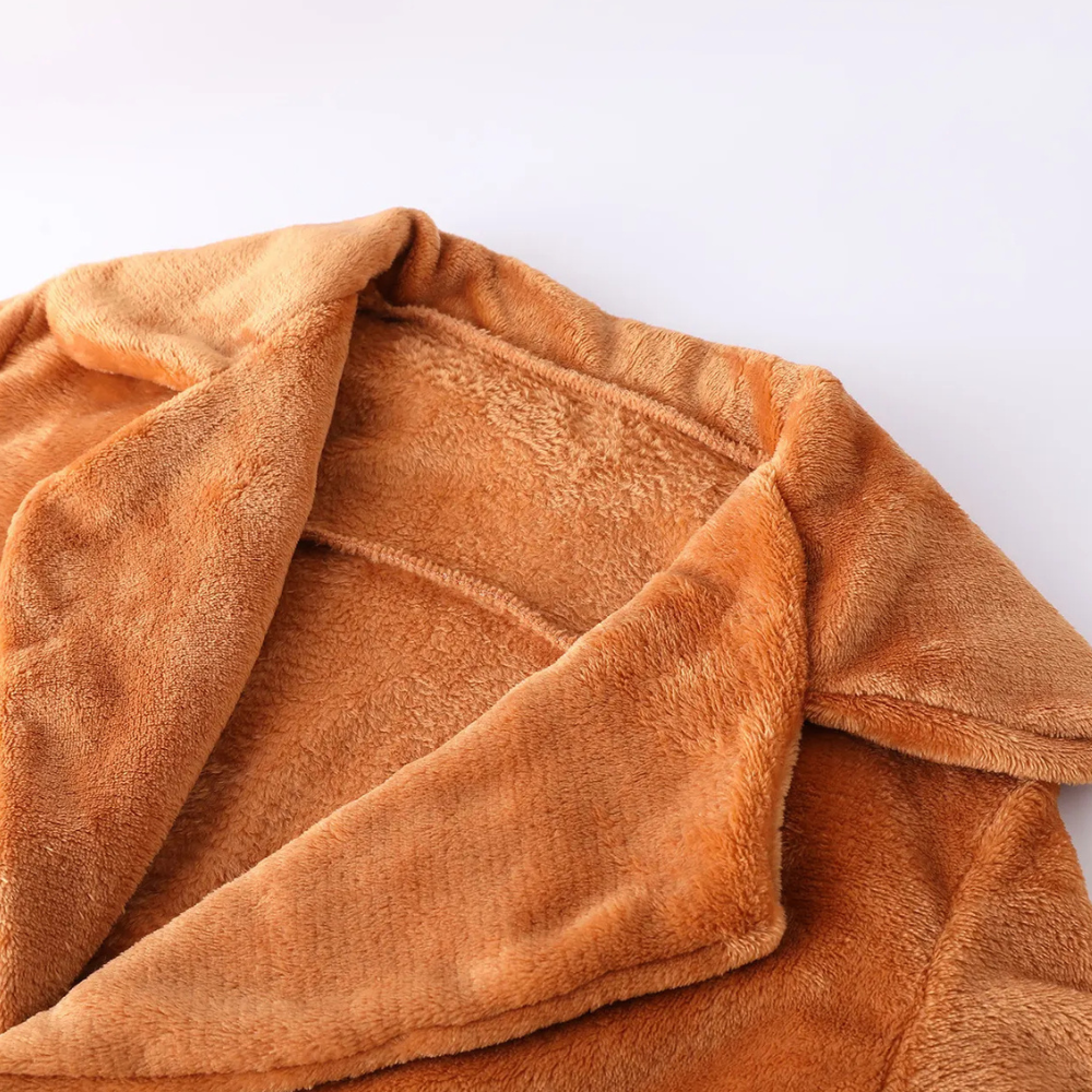 Warme teddy winterjas voor dames Ellle