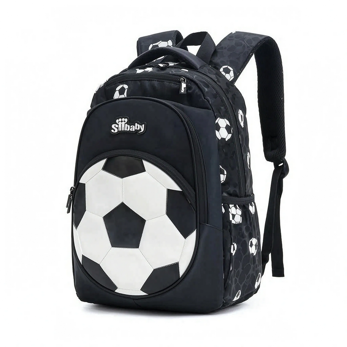 Rugzak jongen met voetbalthema voor school