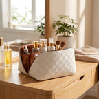 Ruime georganiseerde cosmetictas