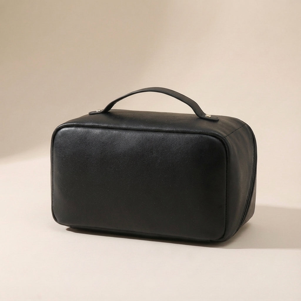 Ruime vierkante beautycase