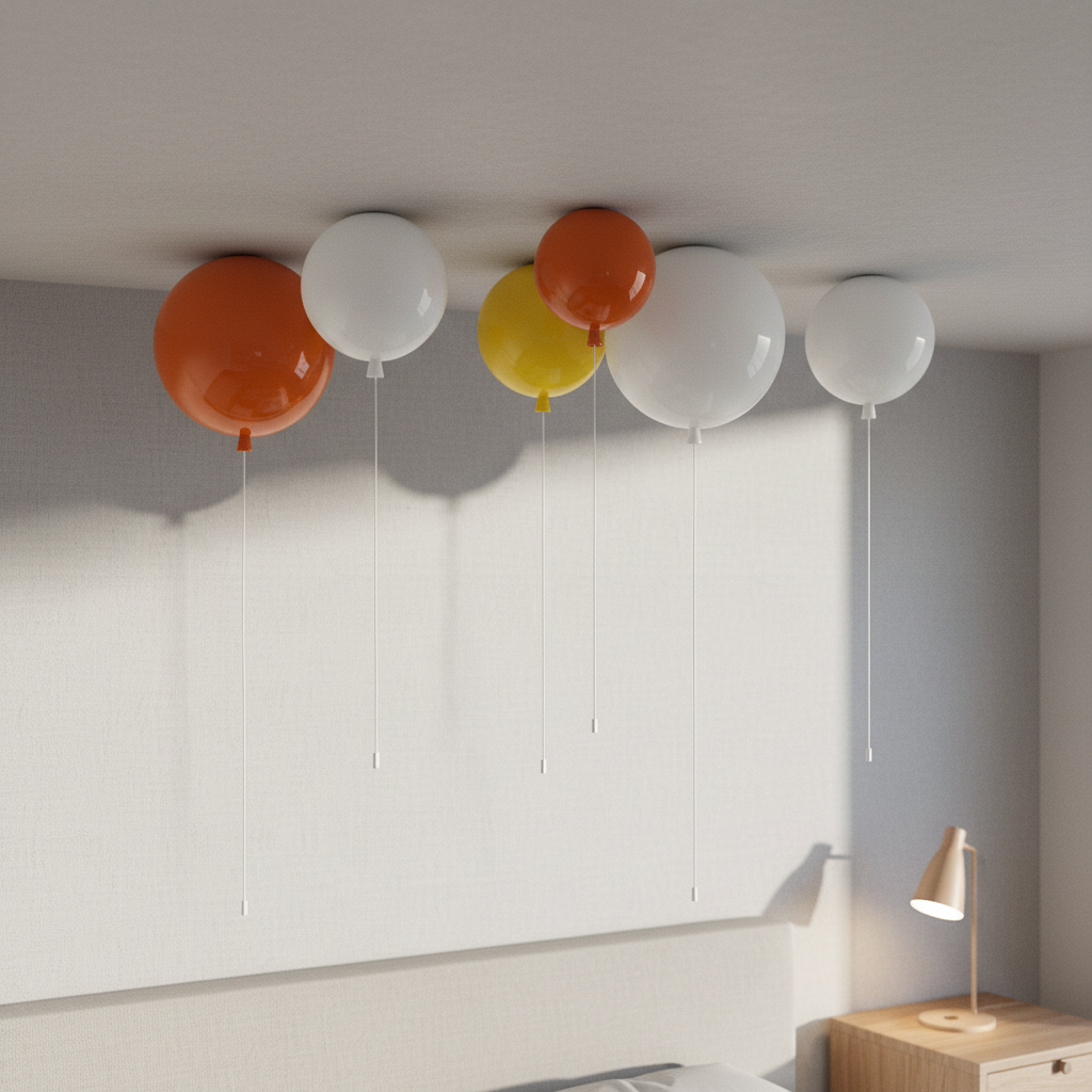 Ronde acrylplafondlamp