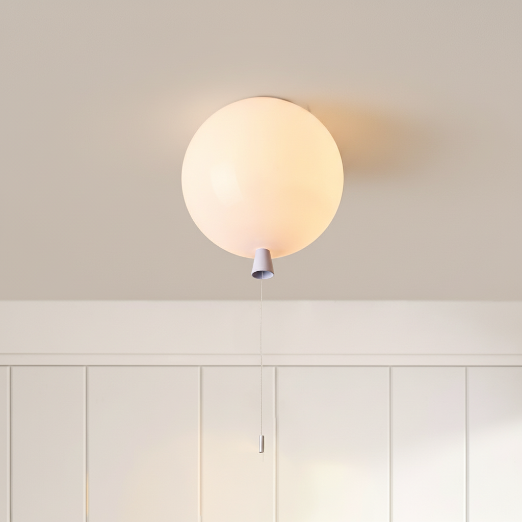 Ronde acrylplafondlamp