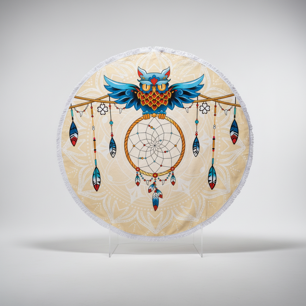Ronde handdoek — afbeelding 23