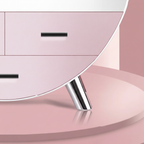 Runder cosmetica organizer kunststof