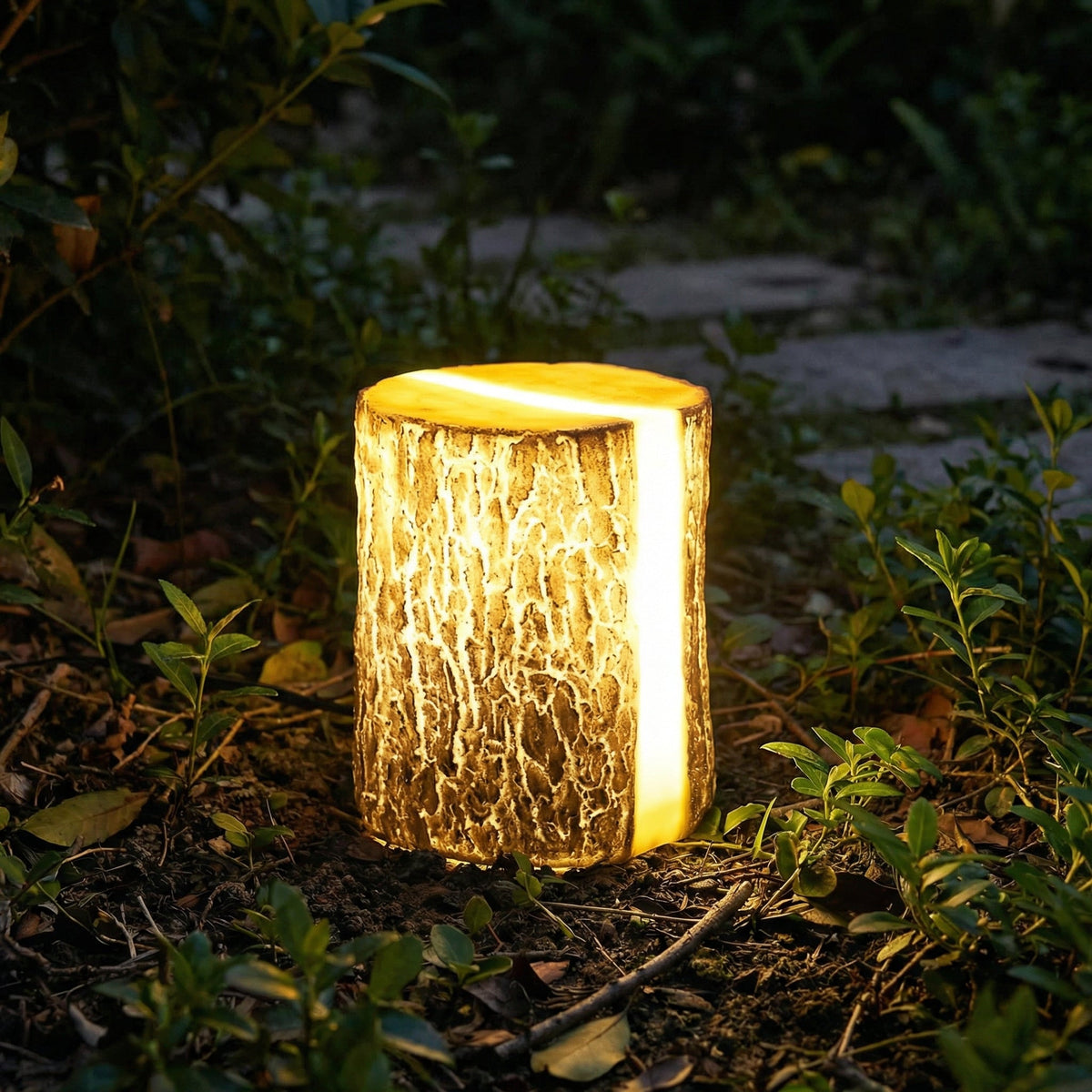 Tuinlamp in rustieke stijl