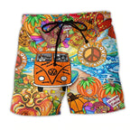 Heren zwemshort met graffiti print — afbeelding 26