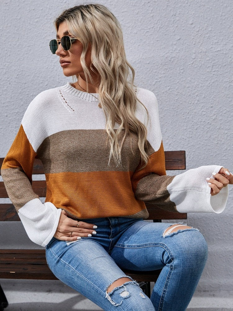 Loose fit trui voor dames