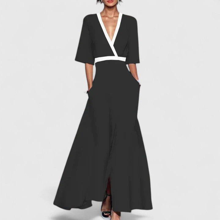 Veronica | Elegante maxi-jurk