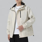 Heren windjack met relaxed fit & weerbescherming