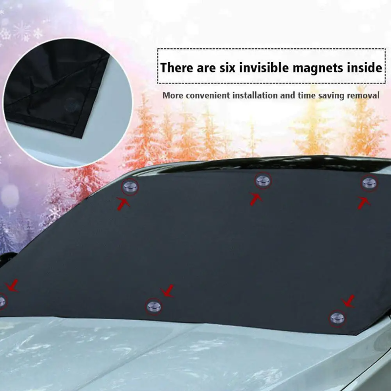 Magnetische all-weather voorruit hoes