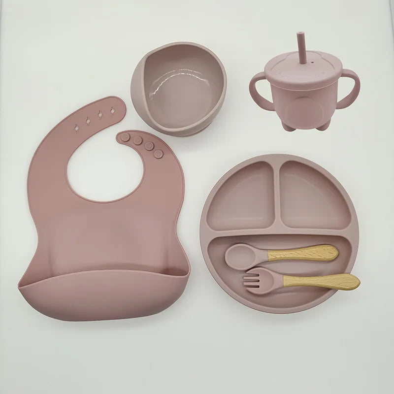 Silicone eetset voor baby's