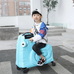 Kinderzitkoffer met scooterfunctie