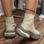 Sock laars sneakers voor dames