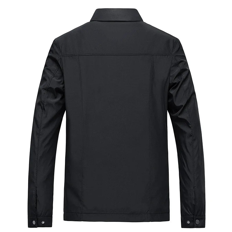 Dunne herenjas met zakelijk design