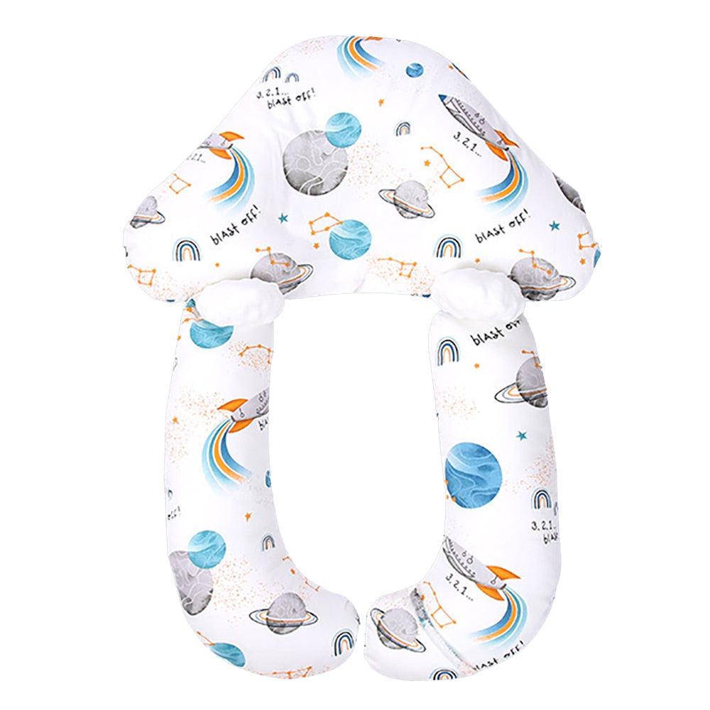 Ergonomisch katoenen babykussen voor een en comfortabele slaap