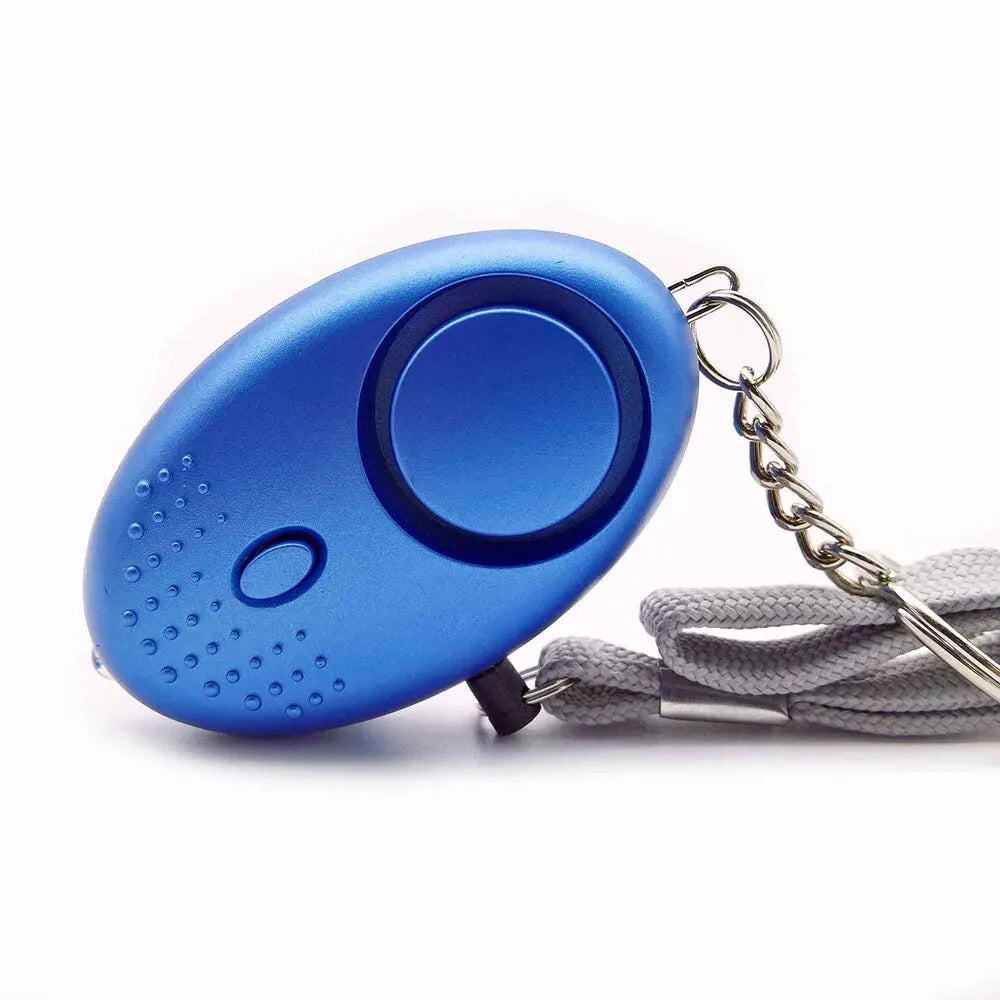 Persoonlijk veiligheidsalarm met LED-lamp (130 db)