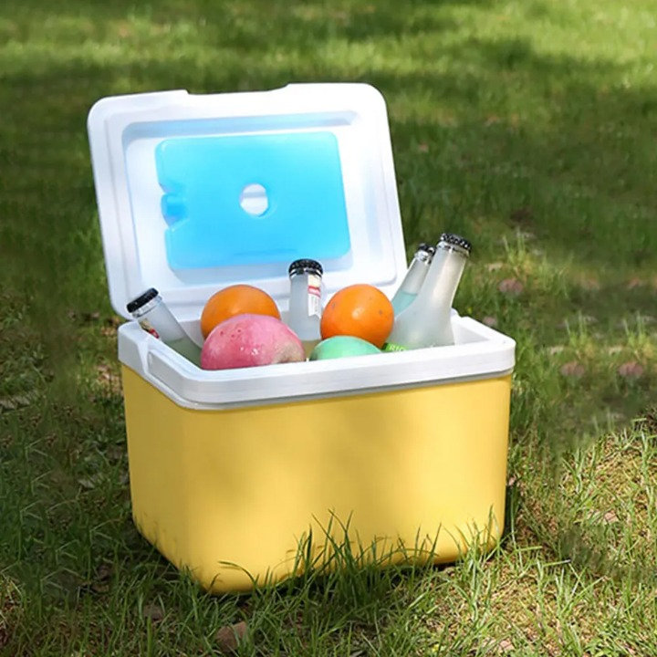 6L draagbare kampeerk koelbox met multi-level isolatie
