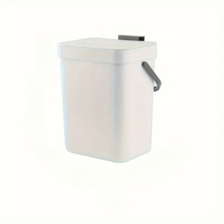 Rustigesluiting geïsoleerde prullenbak 3/5L