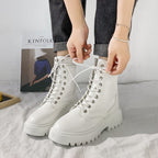 Boots met veter details voor dames