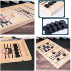 2-in-1 tafelvoetbal & sjoelplezier