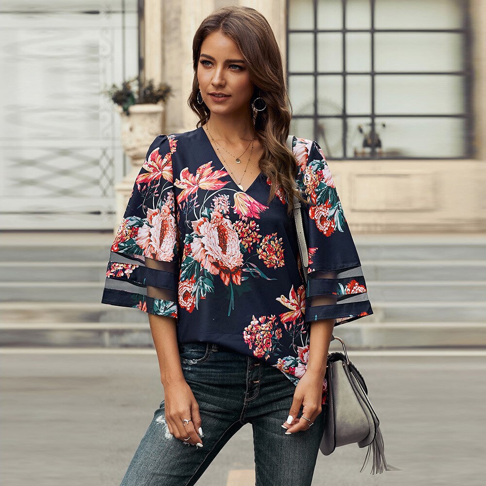 Losse dames blouse – Laura blouse