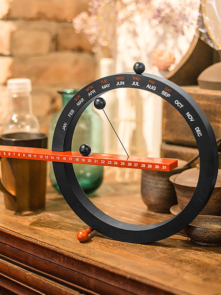 Stille magnetische eeuwigdurende kalender