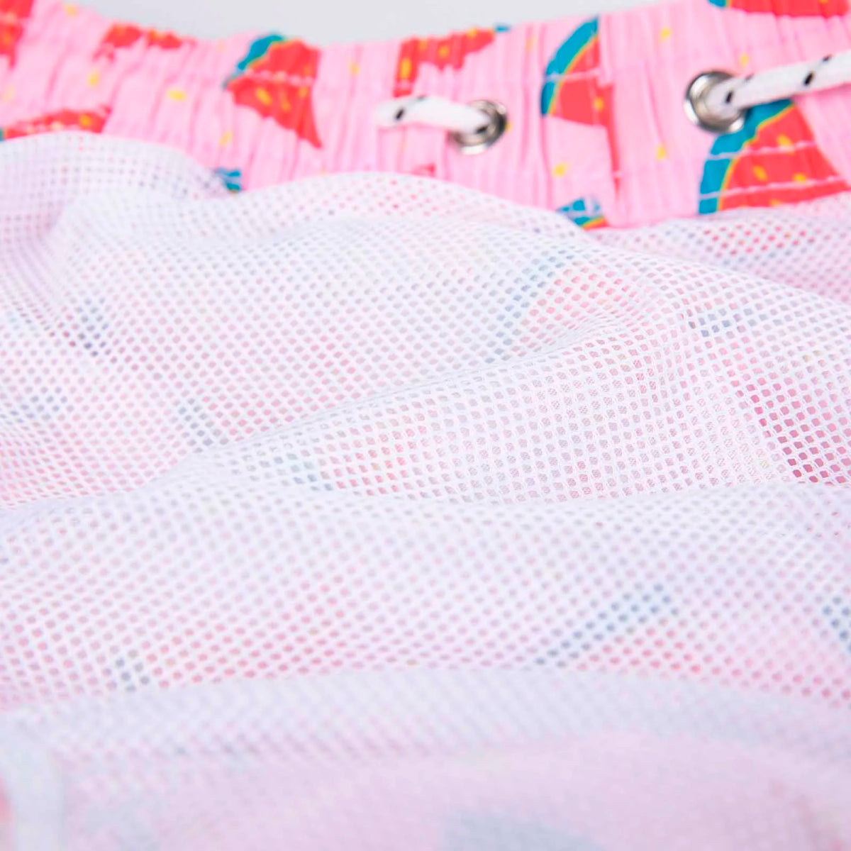 Heren zwemshort met vrolijke print