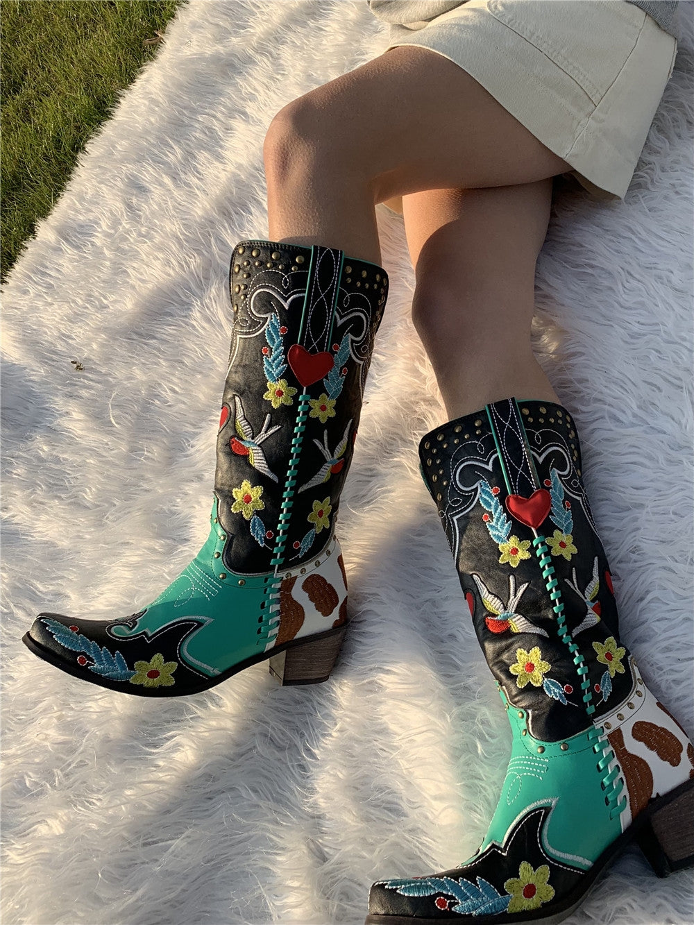 Unieke dames cowboylaarzen