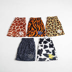 Short Aaron met dierenprint