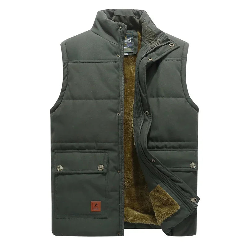 Gevoerde heren bodywarmer