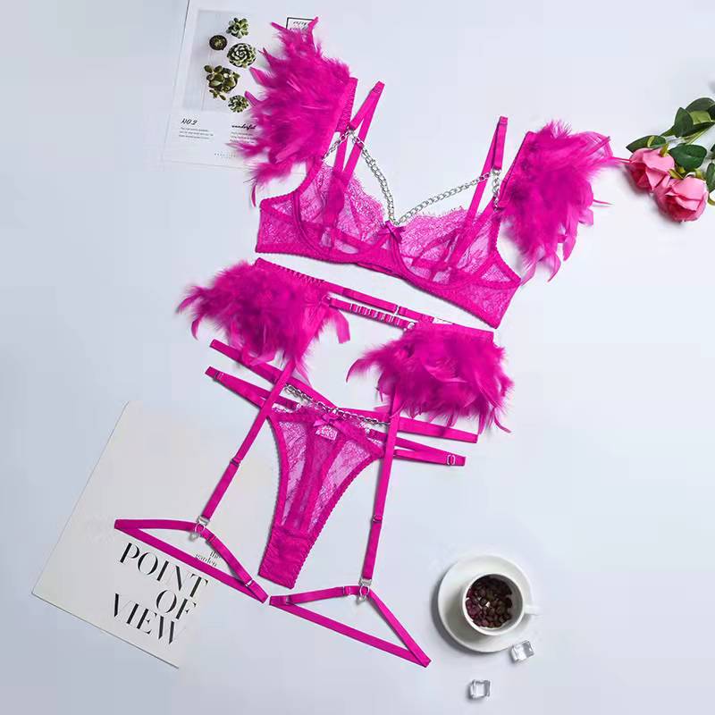 Mirella 3-delige lingerieset