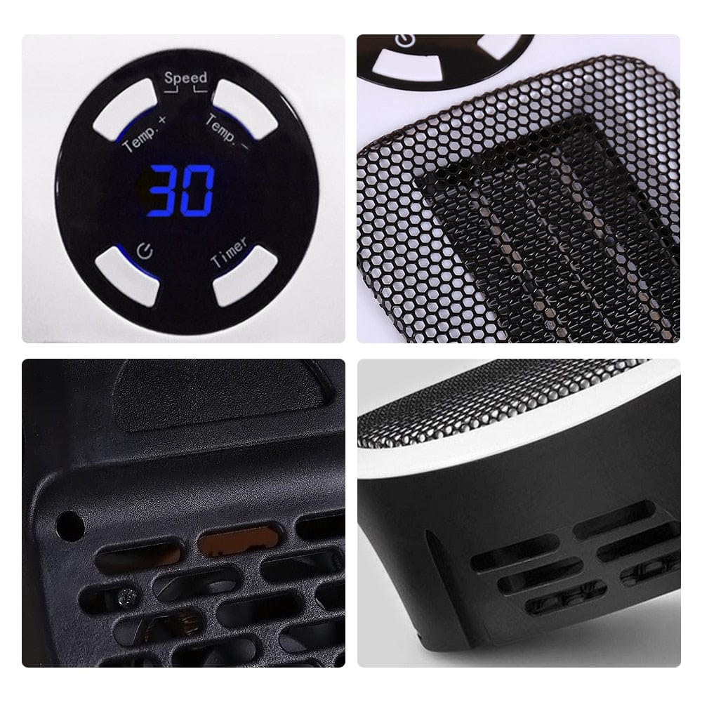 Heat-Deluxe - incl. afstandsbediening – vermogen: 500 watt