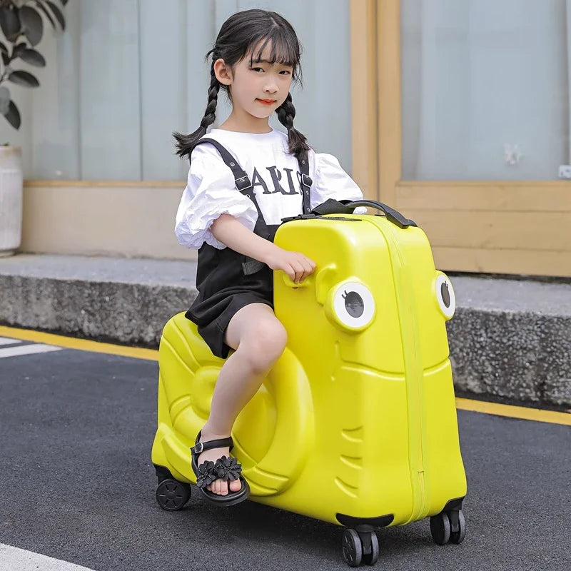 Kinderzitkoffer met scooterfunctie